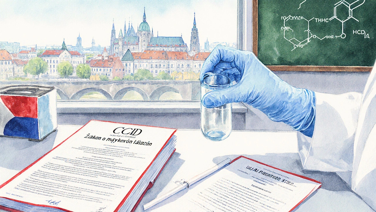 Česká laboratoř s certifikáty, testy a právními dokumenty o kanabinoidech.